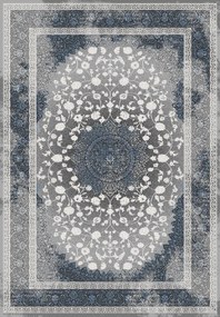 Koberec Deluxe 9091 NAVY – námornícka modrá, obdĺžnikový Rozmer: 60x100 cm