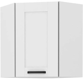 Skrinka do kuchyne LUNA biely/biely 60X60 GN-72 2F (45°)