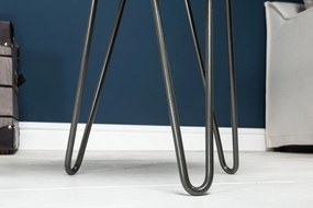 Odkladací stolík Goa o43 cm, sivý