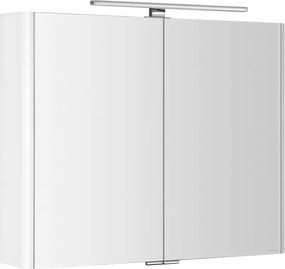 Sapho LUCIE galerka s LED osvetlením, 86x70x17cm, biela LU085-0030