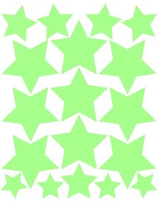 Svietiaca samolepka Ambiance Fanastick Simple Stars