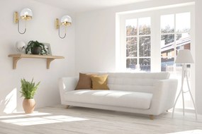 Toolight - Nástenná lampa E27 60W APP910-1W, zlatá, OSW-06678