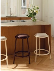 Vínovočervená kovová barová stolička (výška sedadla 68 cm) Hogo – noo.ma