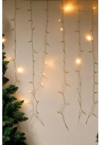 LED Stm. vonk. vianočný záves CURTAIN 360xLED/8,4W/230V 2x2 m IP44 teplá biela +DO