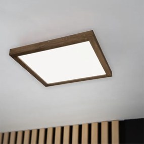 Brilagi-LED Kúpeľňové svietidlo WOODY FRAME LED/50W/230V 60x60 cm IP44 dub/orech