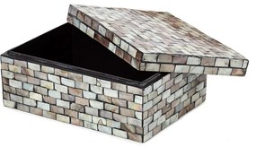 Sivý úložný box Compactor Haiphong Box