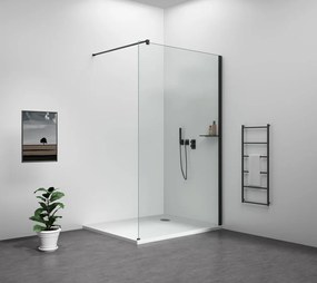 Polysan Polysan, ESCA COPPER MATT jednodielna sprchová zástena do priestoru, číre sklo, 1300 mm, ES1013-10