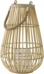 Prútený lampáš Bella 30 cm, prírodná svetlá farba%