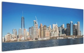 Obraz - Manhattan v New Yorku (120x50 cm)