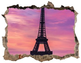 Fototapeta díra na zeď 3D Eiffelova veža v paríži nd-k-74472926