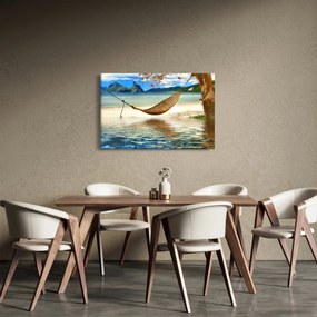 Obraz - Relax na pláži (90x60 cm)