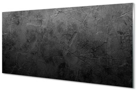 Sklenený obklad do kuchyne štruktúra kameňa betón 125x50 cm