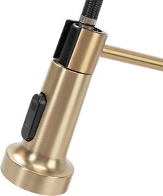 Rea Colin, stojanková kuchynská batéria, zlatá matná, REA-B4821