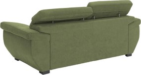 Trojsedák Speedway, olivovo zelená látka