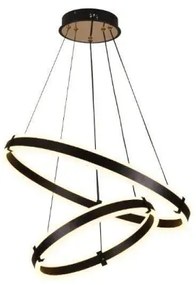 LED Stmievateľný luster na lanku LED/140W/230V 3000-6500K + diaľkové ovládanie