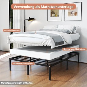 140 x 200 cm kovový rám postele rám postele s úložným priestorom kovová posteľ manželská posteľ