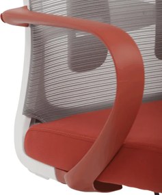 Kancelárska stolička červená KA-S425 RED