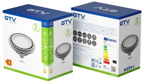 LED žiarovka GU10, 12,5 W – GTV