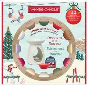 Yankee Candle Vianočná darčeková súprava 12 voskov a arómalampy 2025