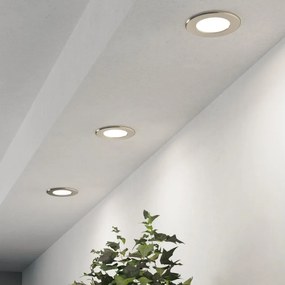 Eglo 901403-SADA 3xLED podhľadových svietidiel FUEVA LED/3,7W/230V priemer 8,8 cm chróm