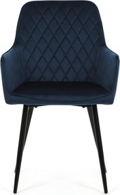 Jedálenská stolička modrá DCH-215 BLUE4
