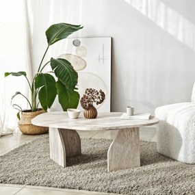 Konferenčný stolík Rock Travertine