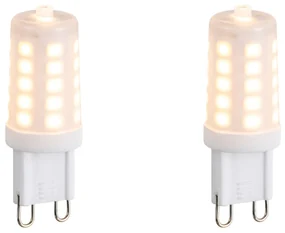 Sada 2 stmievateľných LED žiaroviek G9 Opal 3W 250lm 2200K