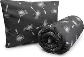 Súprava celoročnej prikrývky 140x200 cm z dutého vlákna s vankúšom 70x90 cm POLARIA