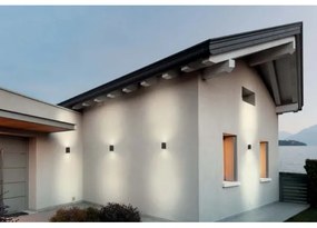 Redo 90152 - Vonkajšie nástenné svietidlo PUNTA 2xGU10/7W/230V IP44