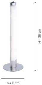 Leuchten Direkt 15272-55 - LED Stolná lampa AMILIA LED/6W/230V