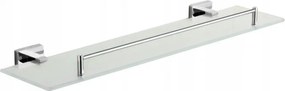Mexen príslušenstvo, ARNO polička sklenená, chróm, 7020737-00