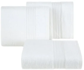 BAVLNENÝ UTERÁK AURA SADA 6KS 50X90 CM BIELA