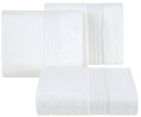 BAVLNENÝ UTERÁK AURA SADA 6KS 50X90 CM BIELA