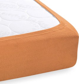 Froté napínacie prestieradlo FR-022 Okrové 100 x 200 - výška 20 cm