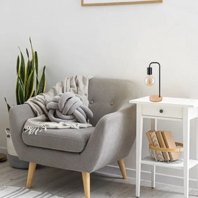 Rabalux 2090 - Stolná lampa BRUNO 1xE27/40W/230V