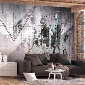 Fototapeta - Geometric Wall Veľkosť: 300x210, Verzia: Premium