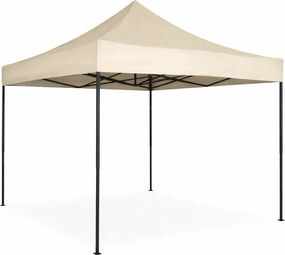 MultiGarden Záhradný samorozkladací stan s baldachýnom 3x3m - béžová MultiGarden