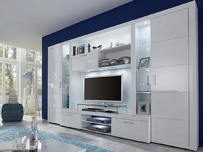 Obývacia stena Kito, s osvetlením