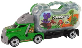 Lean Toys Súprava kamiónu s Dinosaurami - kufrík