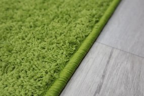 Vopi koberce Kusový koberec Color Shaggy zelený štvorec - 60x60 cm
