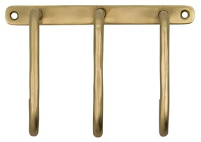 House Doctor Kovový věšiak Welo Brushed Brass