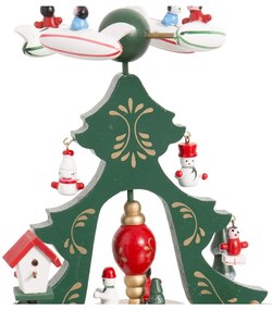 Drevená hracia figúrka (výška 24 cm) Christmas Tree – Casa Selección