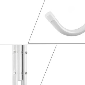 Stojanový vešiak PABLO biely