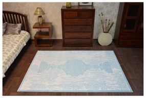 Luxusný kusový koberec akryl Ruslan modrý 2 160x230cm