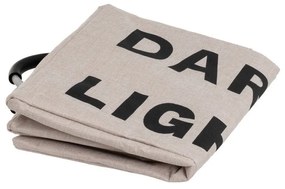 Sivo-béžové látkové koše na bielizeň v súprave 2 ks – Casa Selección