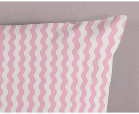 Ružové/tyrkysové bavlnené detské obliečky na jednolôžko 140x200 cm Sweety – Good Morning