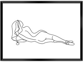 Plagát Figure Line III