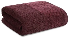Dekorstudio Uterák LOREN so zamatovým okrajom - bordový Rozmer uteráku: 30x50cm