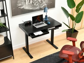 PC stolík Osto 100 (čierne drevo + čierna). Vlastná spoľahlivá doprava až k Vám domov. 1109817