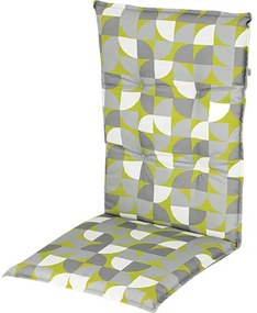 Poduška na vysoké kreslo Doppler Living 48x119 cm sivo-zelená